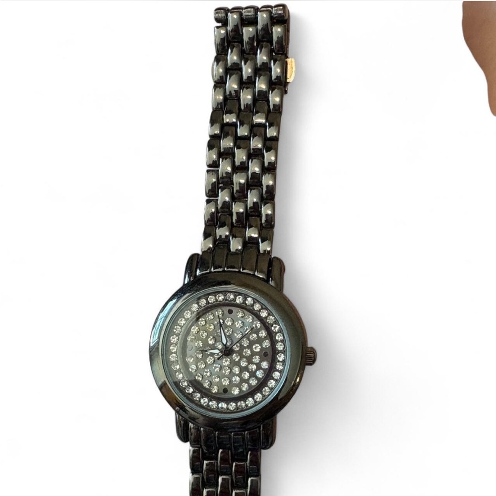 Black Watch Crystal Accents Great condition!!